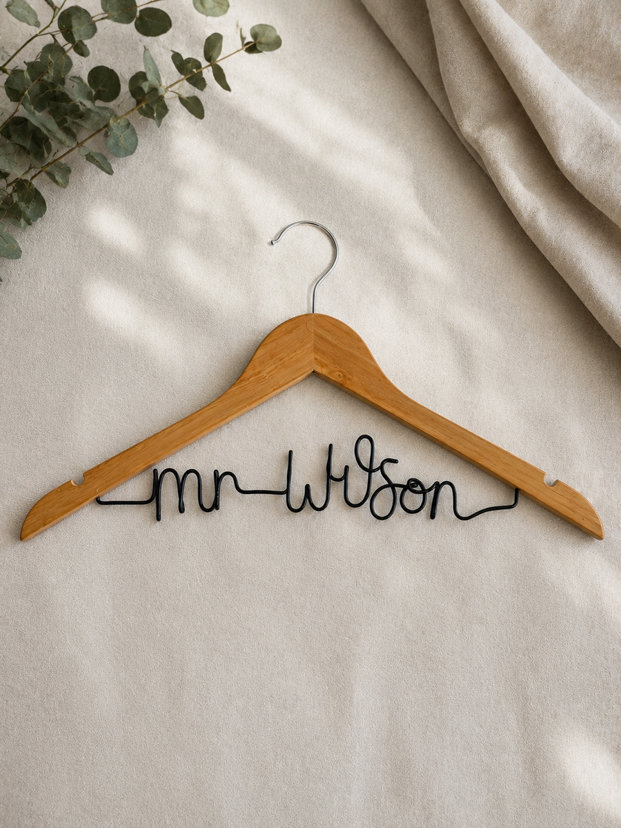 Custom Wedding Hanger