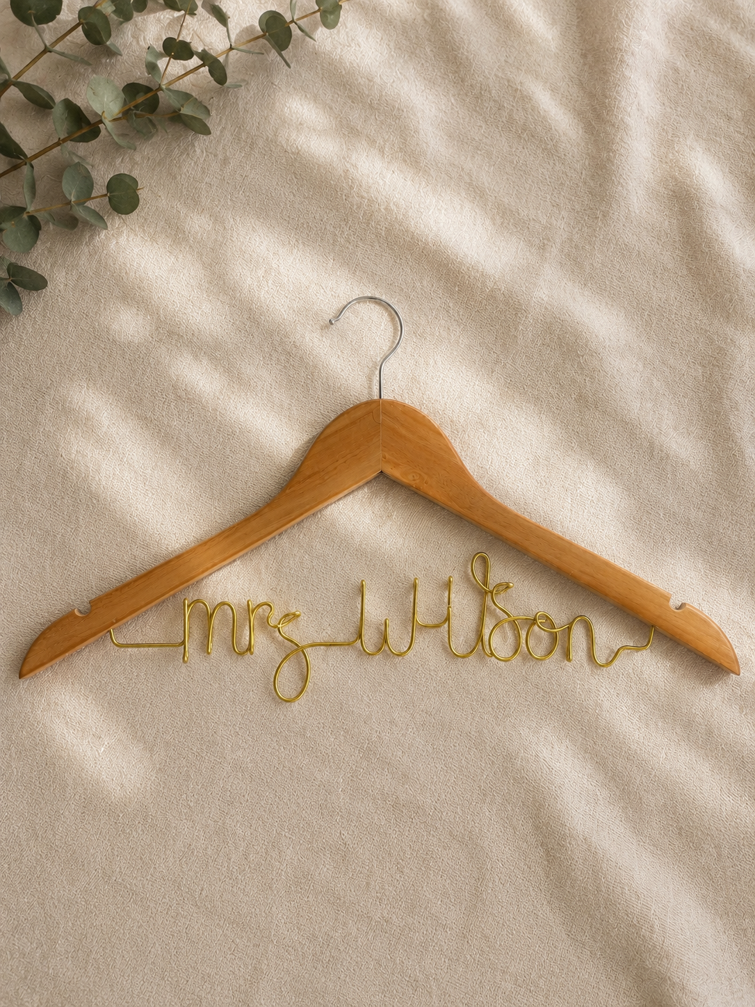 Custom Wedding Hanger